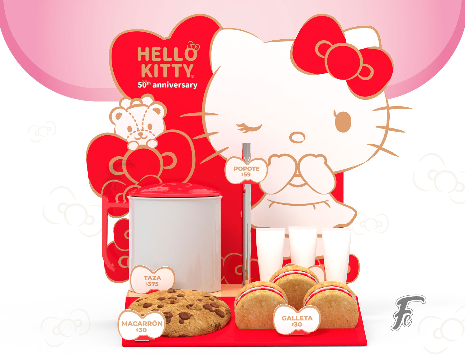 exhibidor hello kitty 2