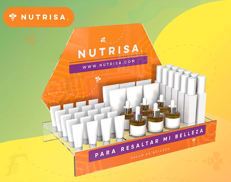 exhibidor nutrisa